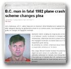 B.C. man in fatal 1982 plane crash scheme changes plea